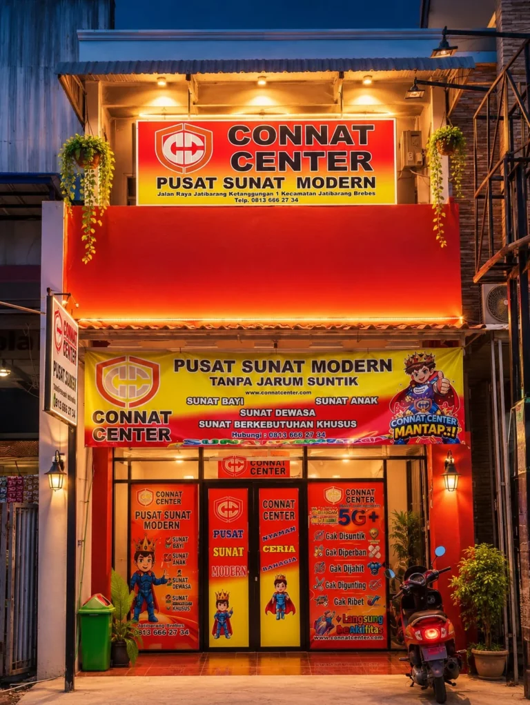 Pusat Sunat Modern Brebes | Connat Center Tanpa Jarum Suntik